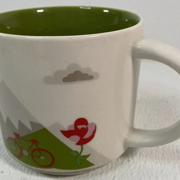 Starbucks 2013 You Are Here Collection Coffee Mug Portland 14 Oz - Picture 2 of 3